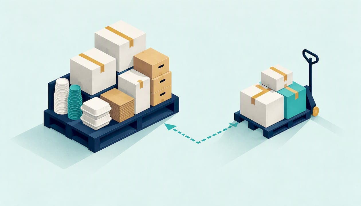 Packaging Inventory Management for Restaurants and Cafés